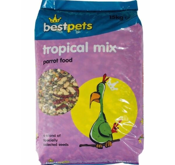 BestPets Tropical Parrot Mix 15kg